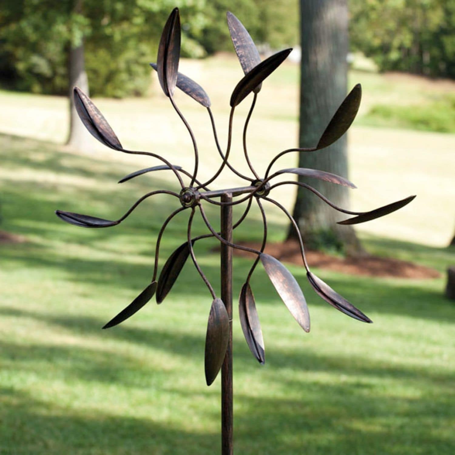 Kinetic Garden Art Twirler