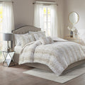 King 4Pc Faux Fur Comforter Set