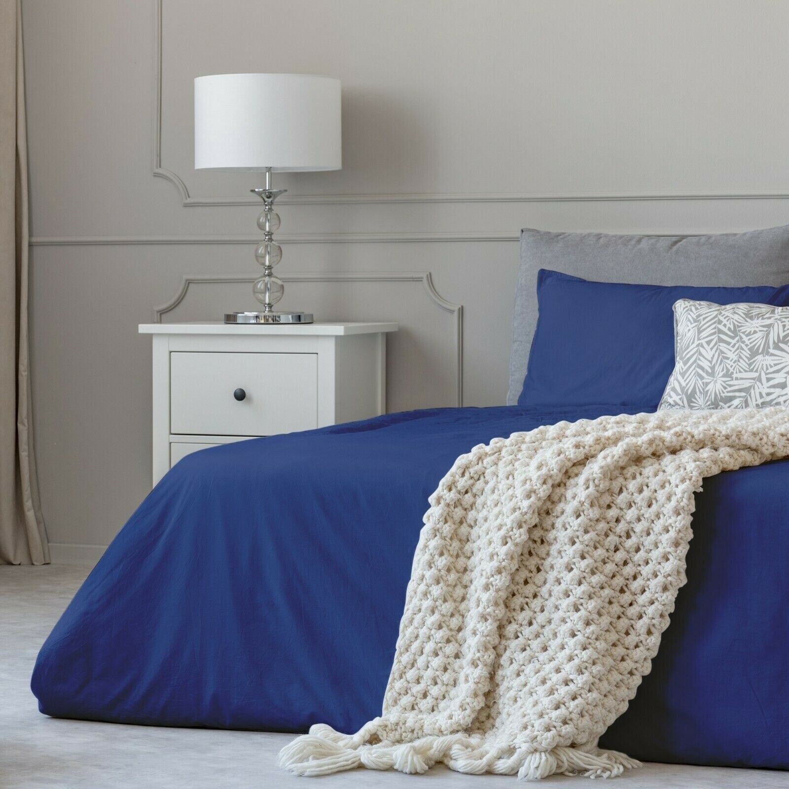 King Size 1800 Count Series Bed Sheets Deep Pocket 4 Piece Set 12 Colors