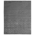 Kingsley Handloomed Bamboo Silk Aqua Area Rug 8 X 10