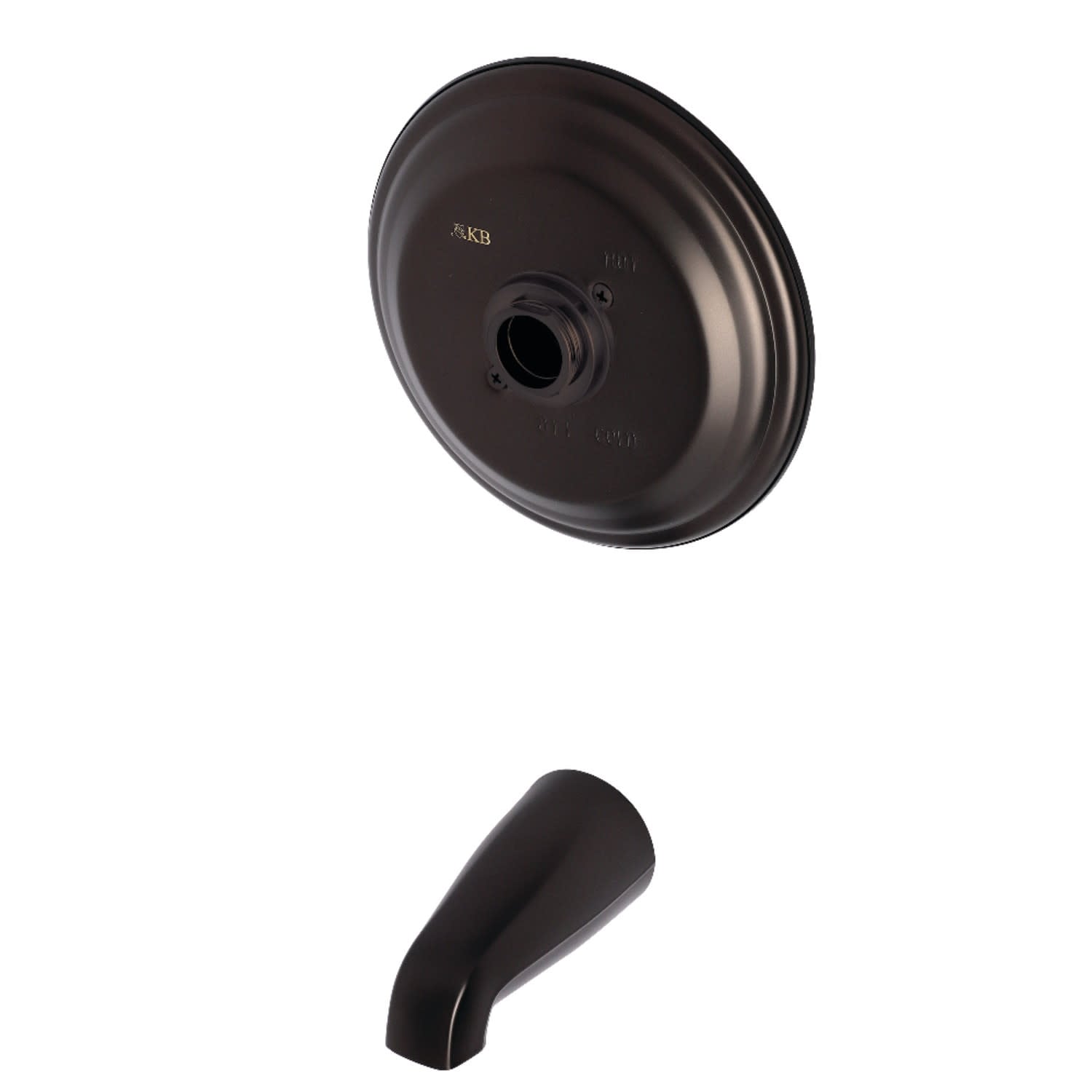 Kingston Brass Kb363.Ttlh 4 5 8 Tub Spout With Valve Trim Handle Not Included