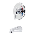 Kingston Brass Kb65.To Chatham Tub Filler Faucet With Metal Lever Handle And Val Polished Chrome
