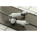 Classic Basin Taps Lever Handles Bathroom Faucet