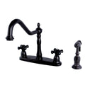 Kingston Brass Kb175.Pkxbs Duchess 1.8 Gpm Centerset Kitchen Faucet
