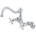 Kingston Brass Ks322.Bex Essex 1.8 Gpm Wall Mounted Bridge Kitchen