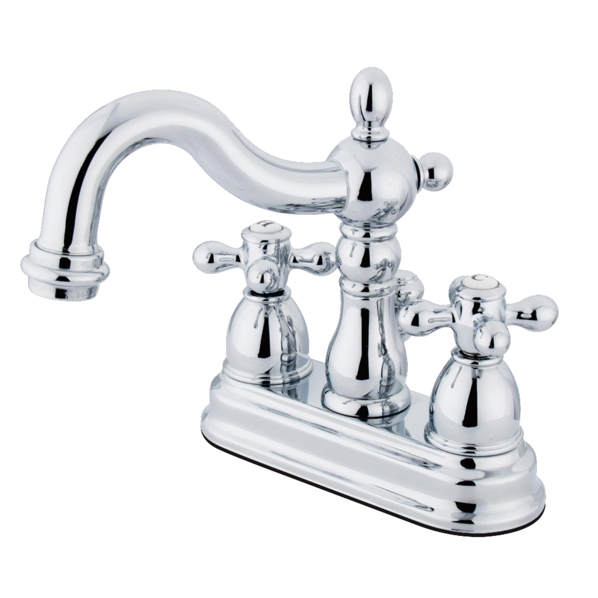 Heritage Chrome 4 Inch Center Bathroom Faucet