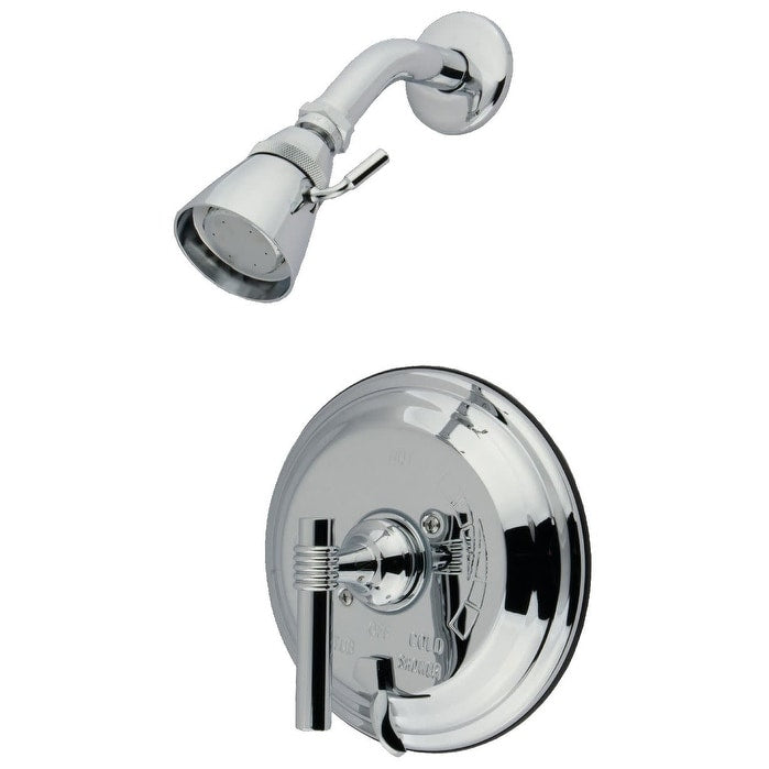 Kingston Brass Kb263.0Mlso Shower Only Trim Package With 1.8 Gpm Multi Polished Chrome