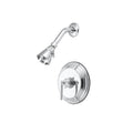 Kingston Brass Kb263.Elso Elinvar Shower Only Trim Package With 1.8 Polished Chrome