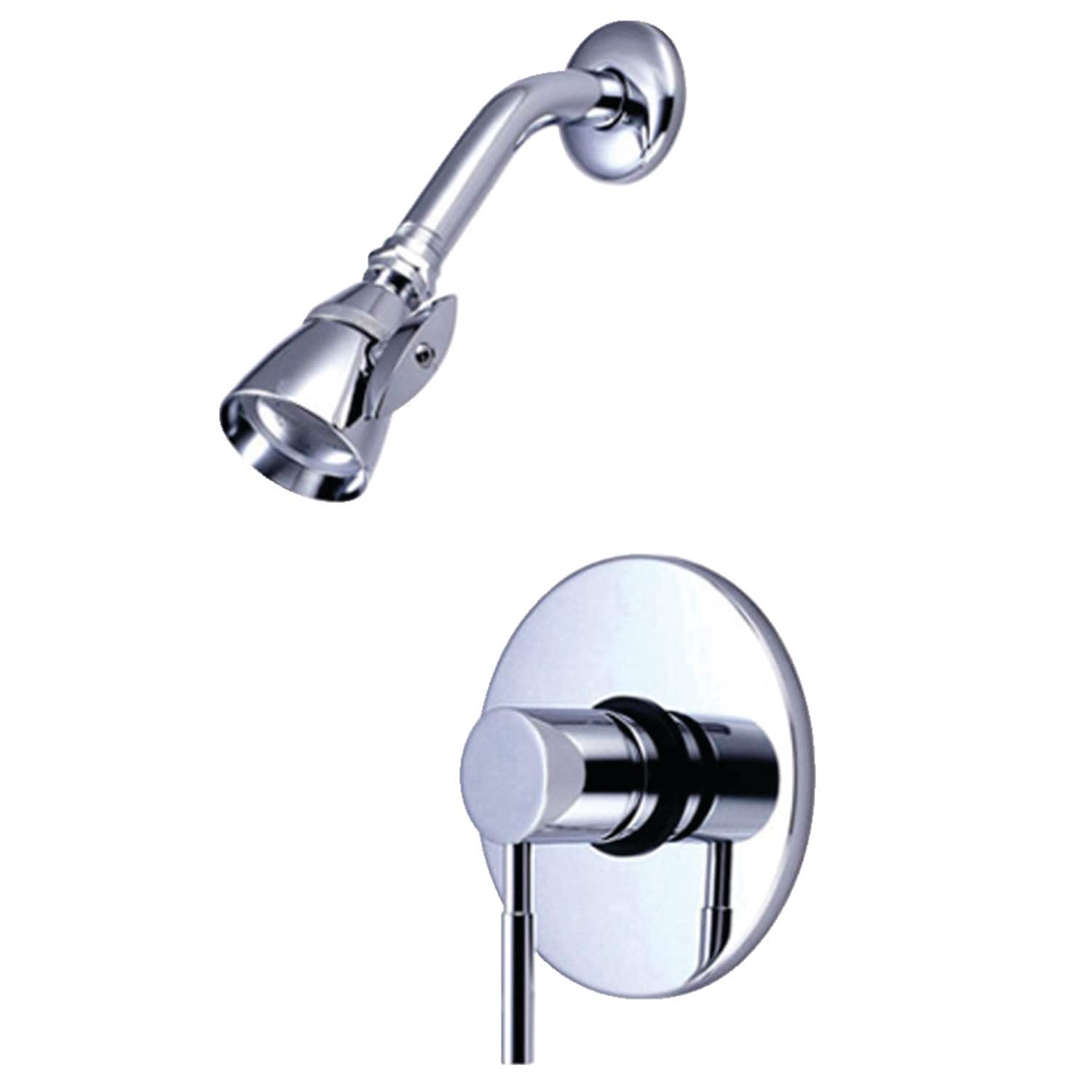 Kingston Brass Kb869.Dltso Shower Only Trim Package With 1.8 Gpm Multi Polished Chrome