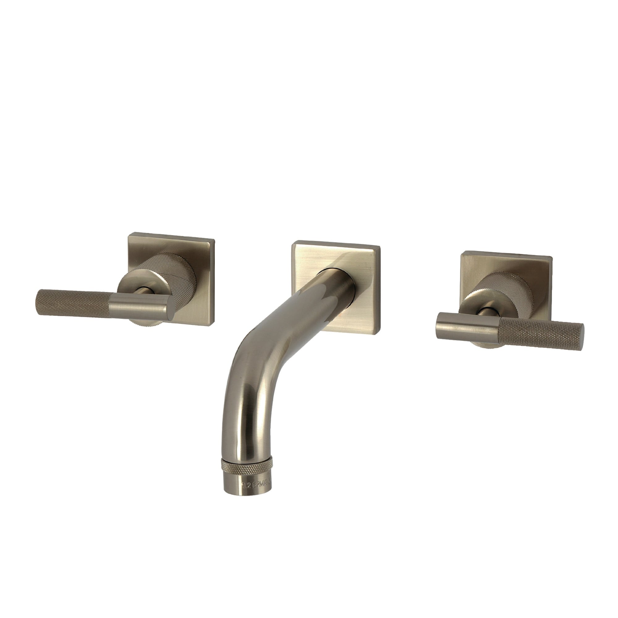Kingston Brass Ks612.Knl Convergent 1.2 Gpm Wall Mounted Widespread
