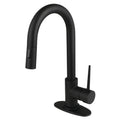 Kingston Brass Ls246.Nyl New York 1.8 Gpm Single Hole Pull Down Bar