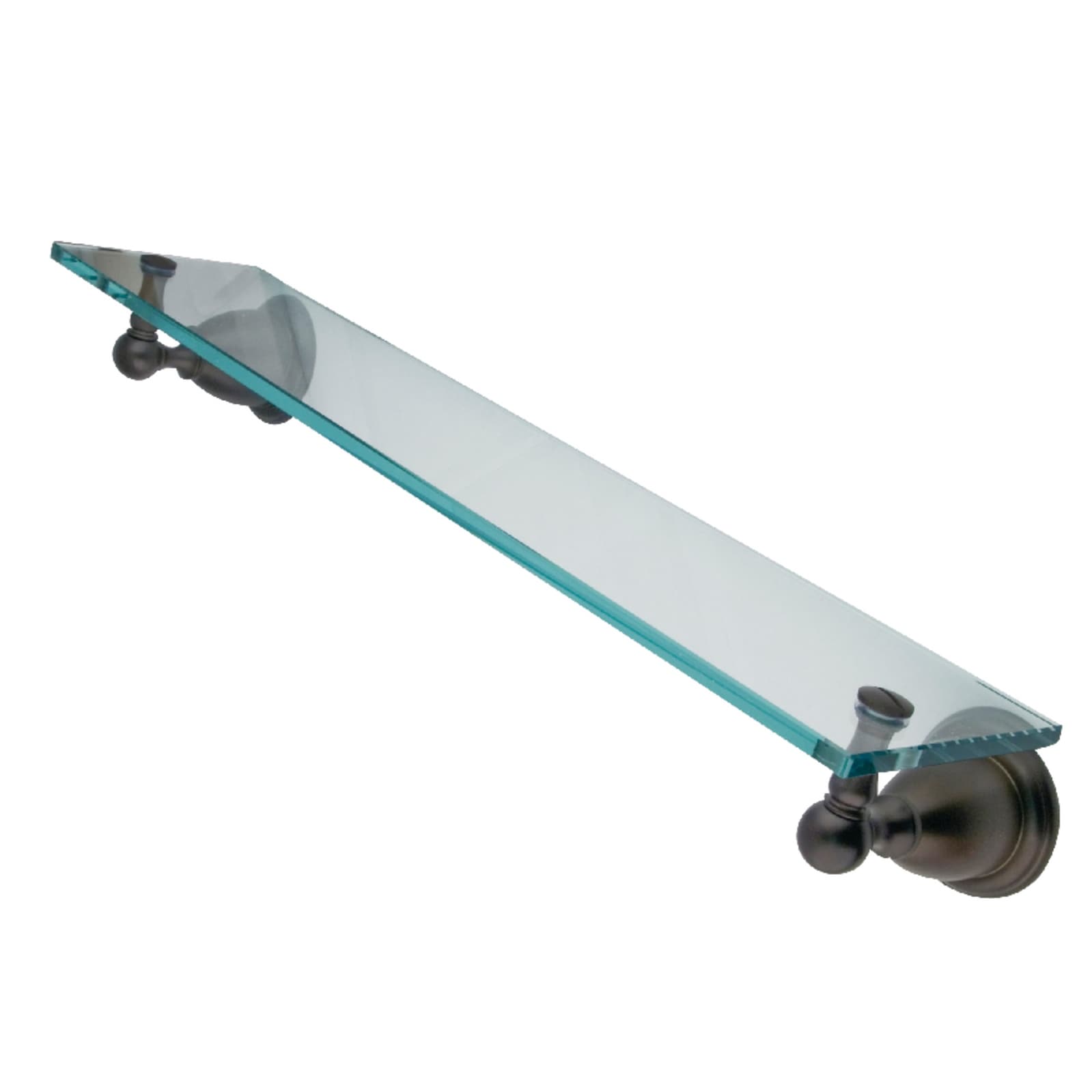 Oil Rubbed Bronze Bathroom Glass Shelf