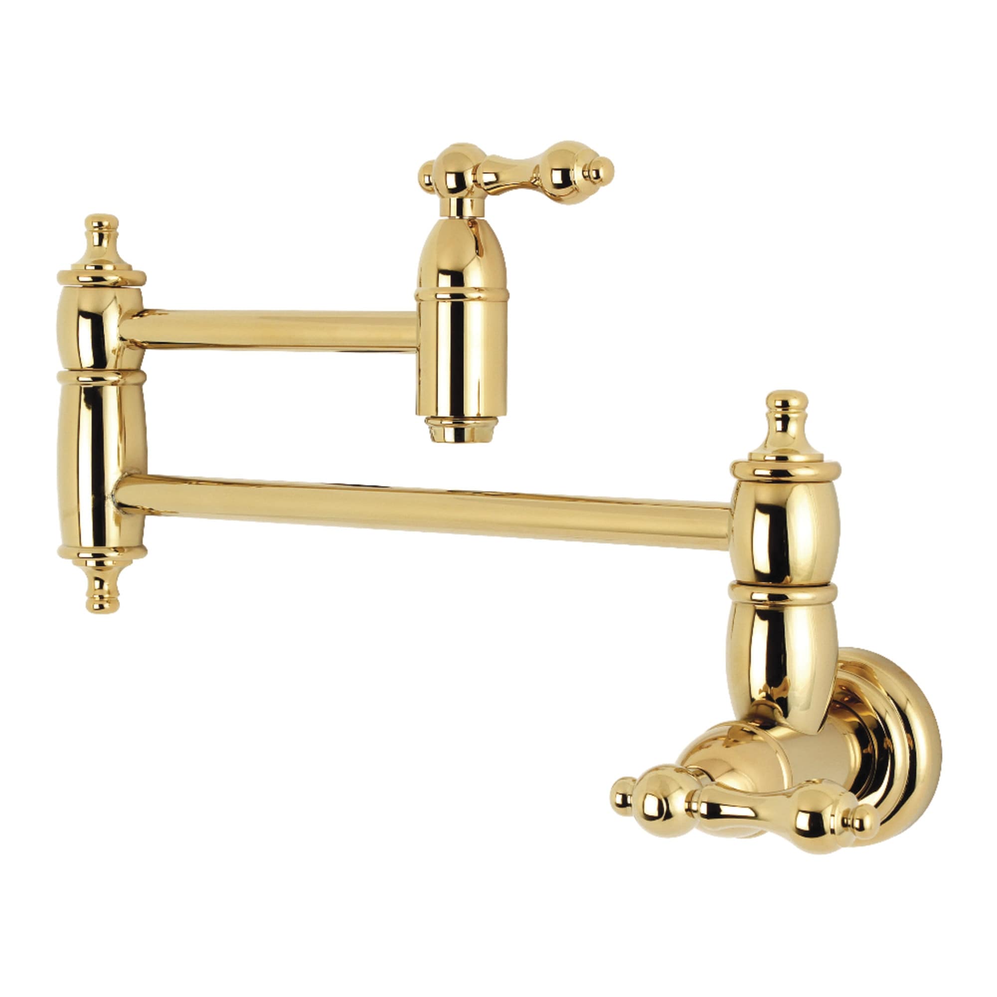 Restoration Wall Mount Pot Filler Kitchen Faucet