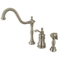 Templeton Satin Nickel Kitchen Faucet
