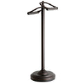 Vintage Dual Freestanding Pedestal Toilet Tissue Holder