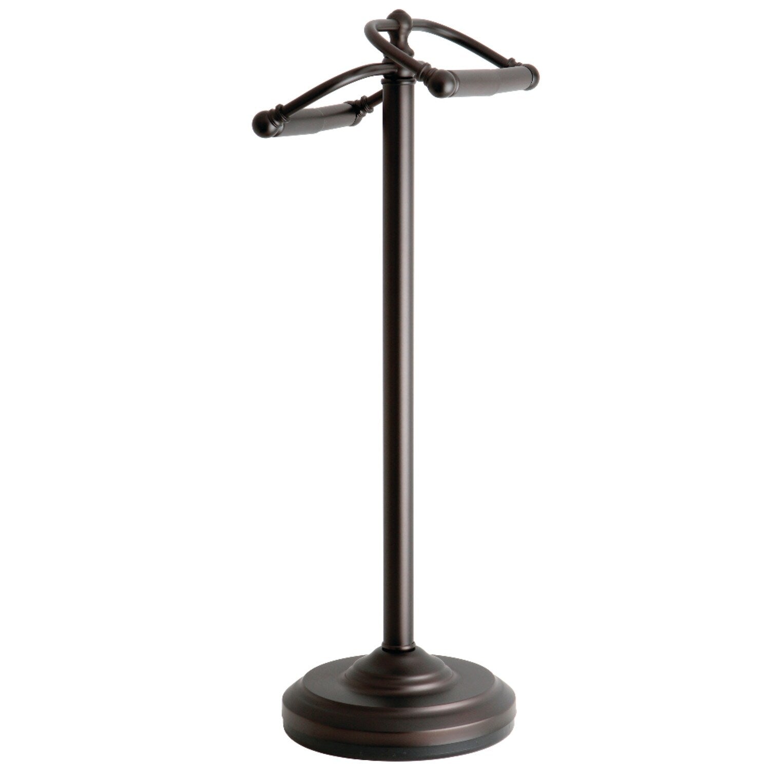 Vintage Dual Freestanding Pedestal Toilet Tissue Holder