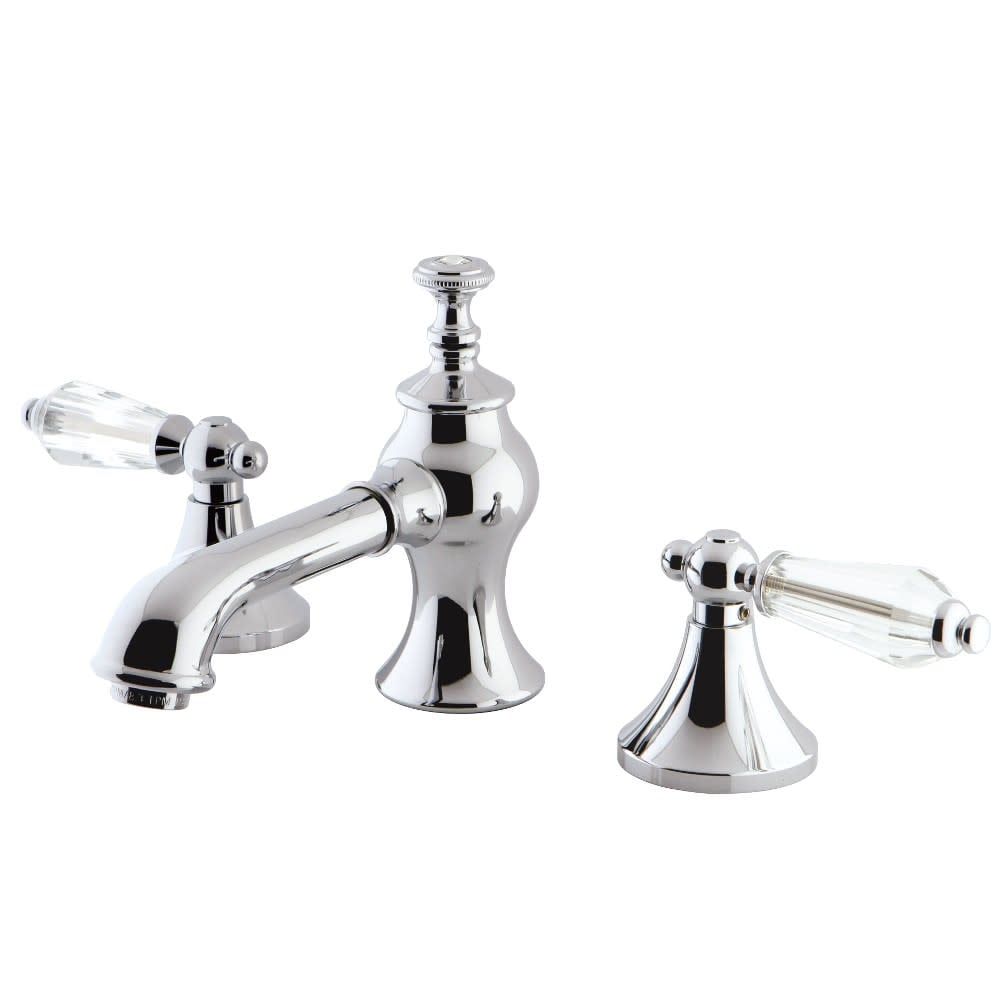 Kingston Brass Ks706Wll Wilshire Widespread Bathroom Faucet