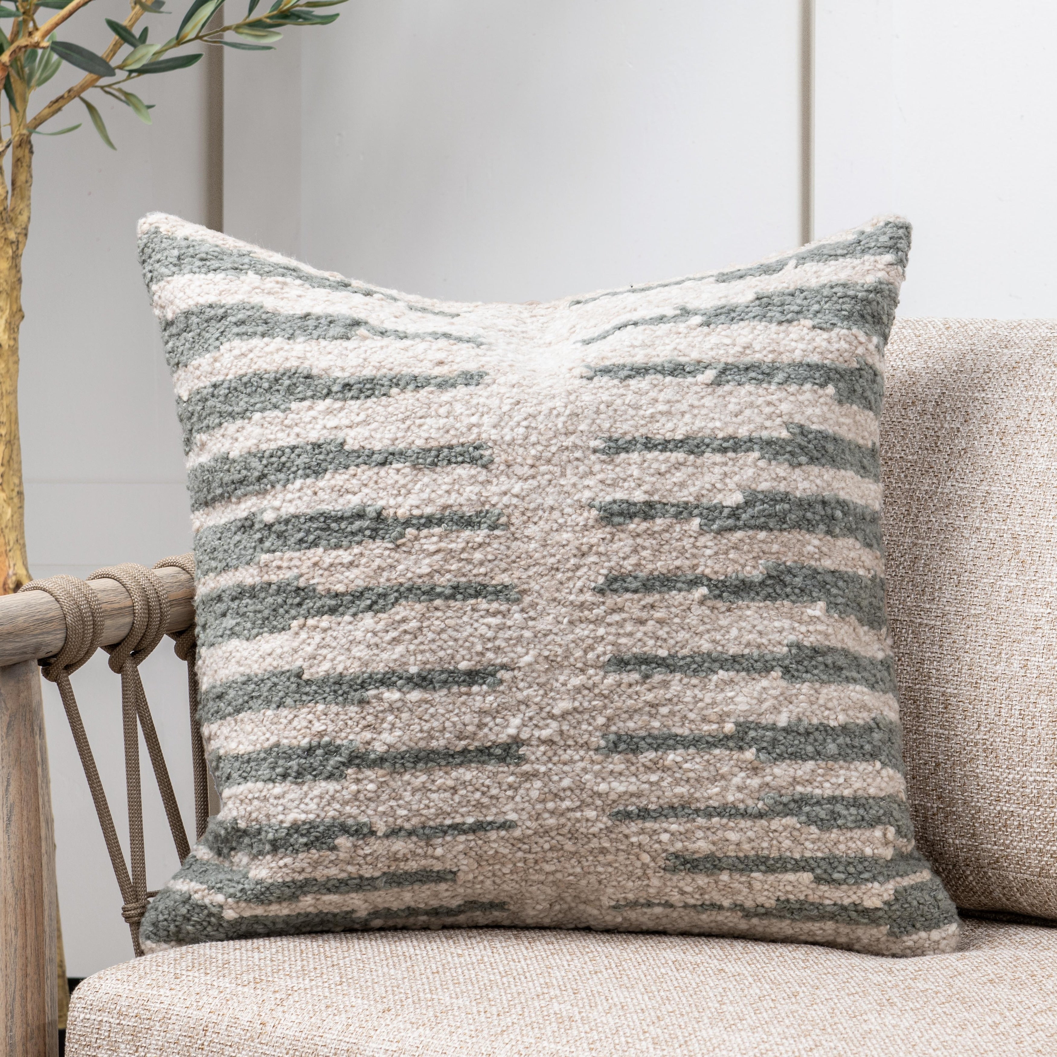 Kiran Performance Fabric Throw Pillow