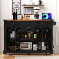 Kitchen Island With Power Outlet Rolling Kitchen Cart On Wheels With Drop Leaf 3 Drawers For Dining Room