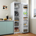 Kitchen Pantry Cabinet Freestanding Buffet Cupboards Sideboard With Doors Shelves Kitchen Pantry Storage Cabinet