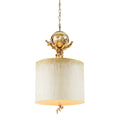 Kitchen Pendant Drum Shade Ivory Gold Silver By Lucas Mckearn N A