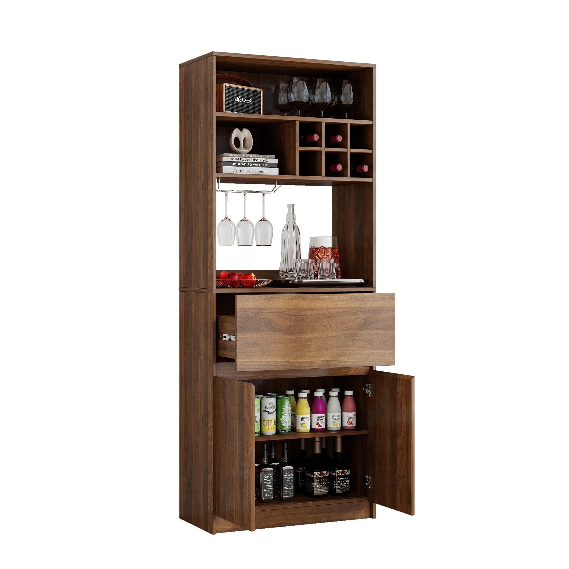 Kitchen Wine Cabinet Multi Functional Storage Cabinet