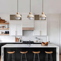 Kitchen Lights Natural Stone Wood Island Lights Dark Bronze Vintage Lights N A