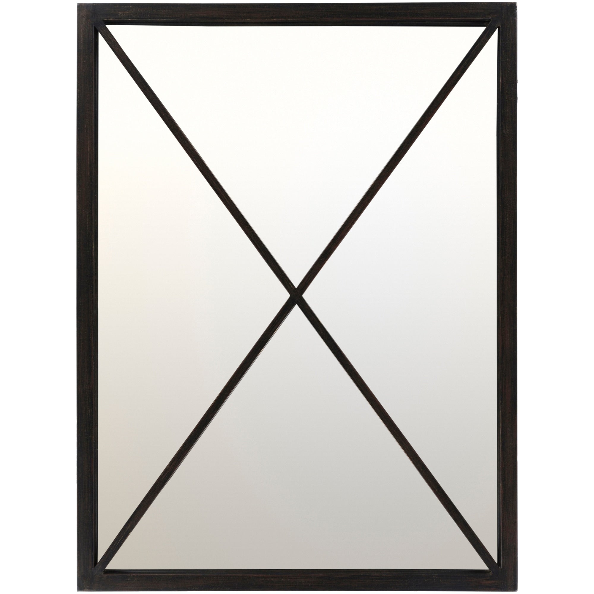 Klammath Wall Mirror 30 X 40 Black 30 X 40