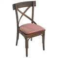 Gripper Gingham 15 X 16 Non Slip Chair Cushions Set Of 4