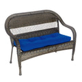 Patio Outdoor Indoor Marine Blue Bench Cushion 43 X 19 X 3