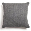 Wool Taupe 20 Inch Throw Pillow