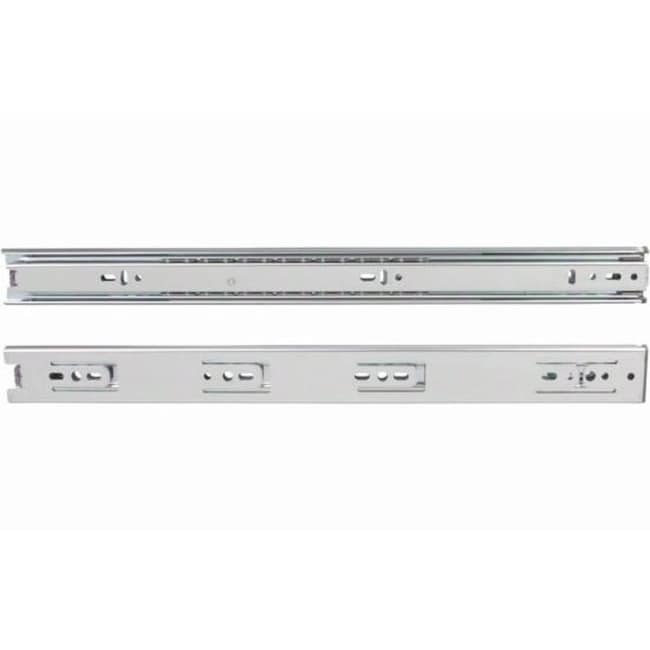 Knape And Vogt 4400B 14 4400 Series 14 Full Extension Side Mount Ball Bearing Drawer Slide With 65 Lbs. Weight Capacity Pair