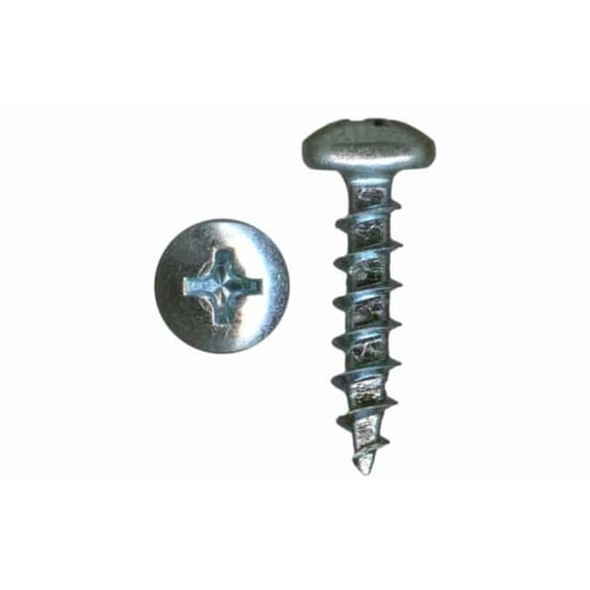 Knape And Vogt Qs7628 8 X 5 8 Pan Head Phillips Zinc Coarse Screw