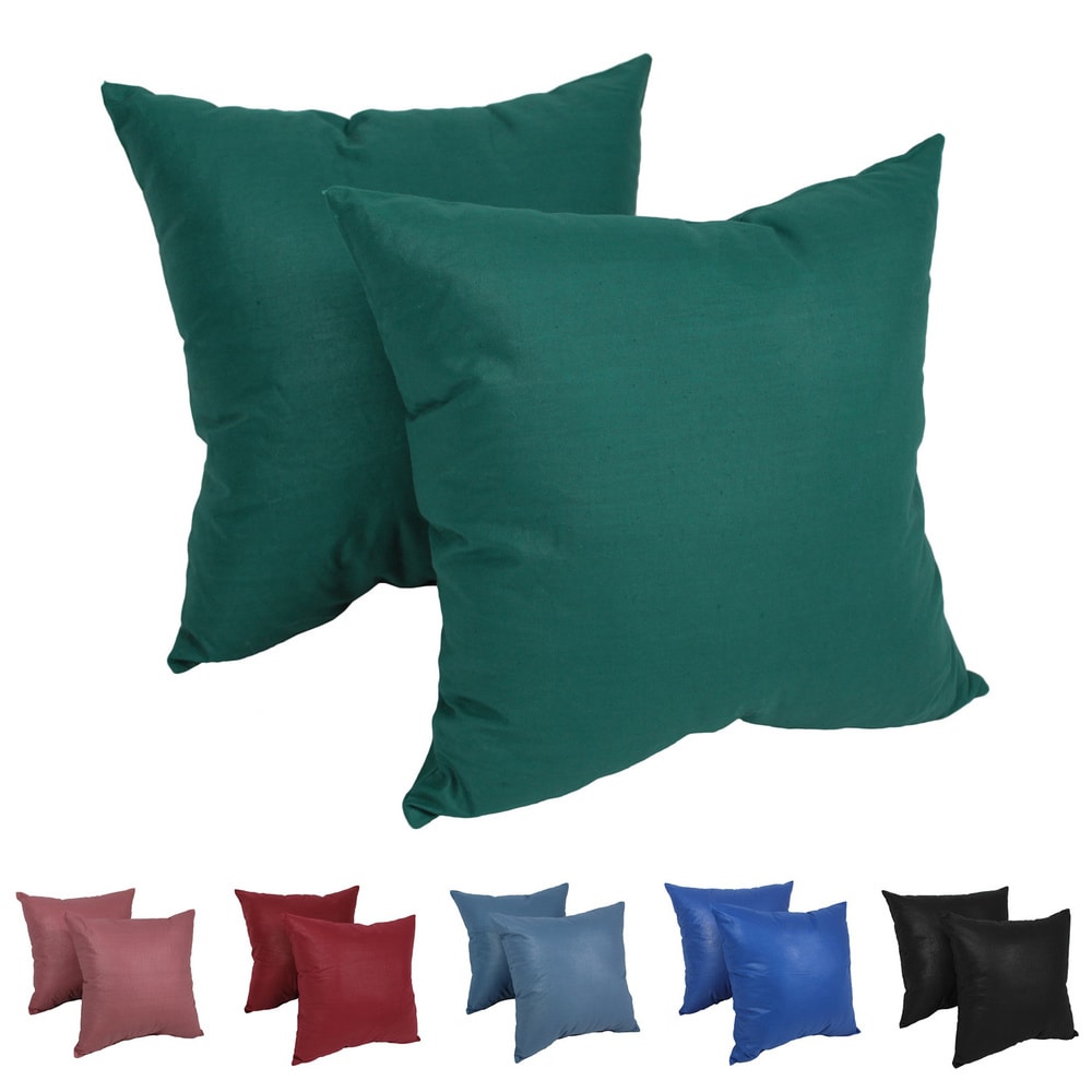 Chintz 16 Inch Square Indoor Throw Pillows Set Of 2