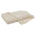 Knitted Design Throw Blanket