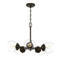 Knoll 5 Light Chandelier Oil Rubbed