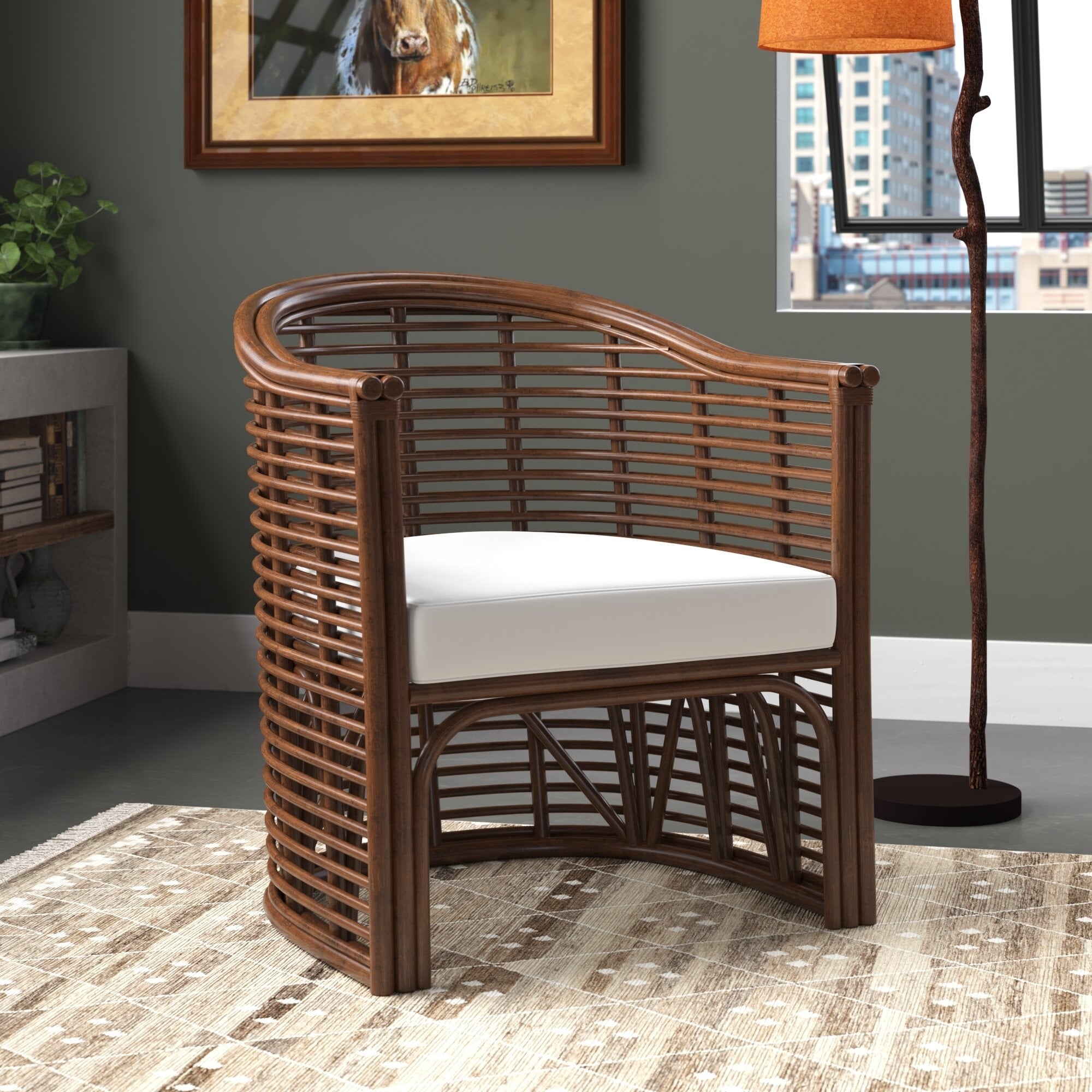 Knox Rattan Tub Chair