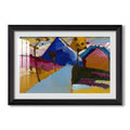 Kochel Straight Street 1909 Wassily Kandinsky Custom Framed Print