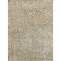 Koda Handloomed Bamboo Silk Light Beige Area Rug 9 X 12