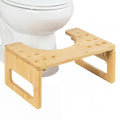 Koji 7 In. H Handcrafted Foldable Space Saving Squat Toilet Potty Step Stool