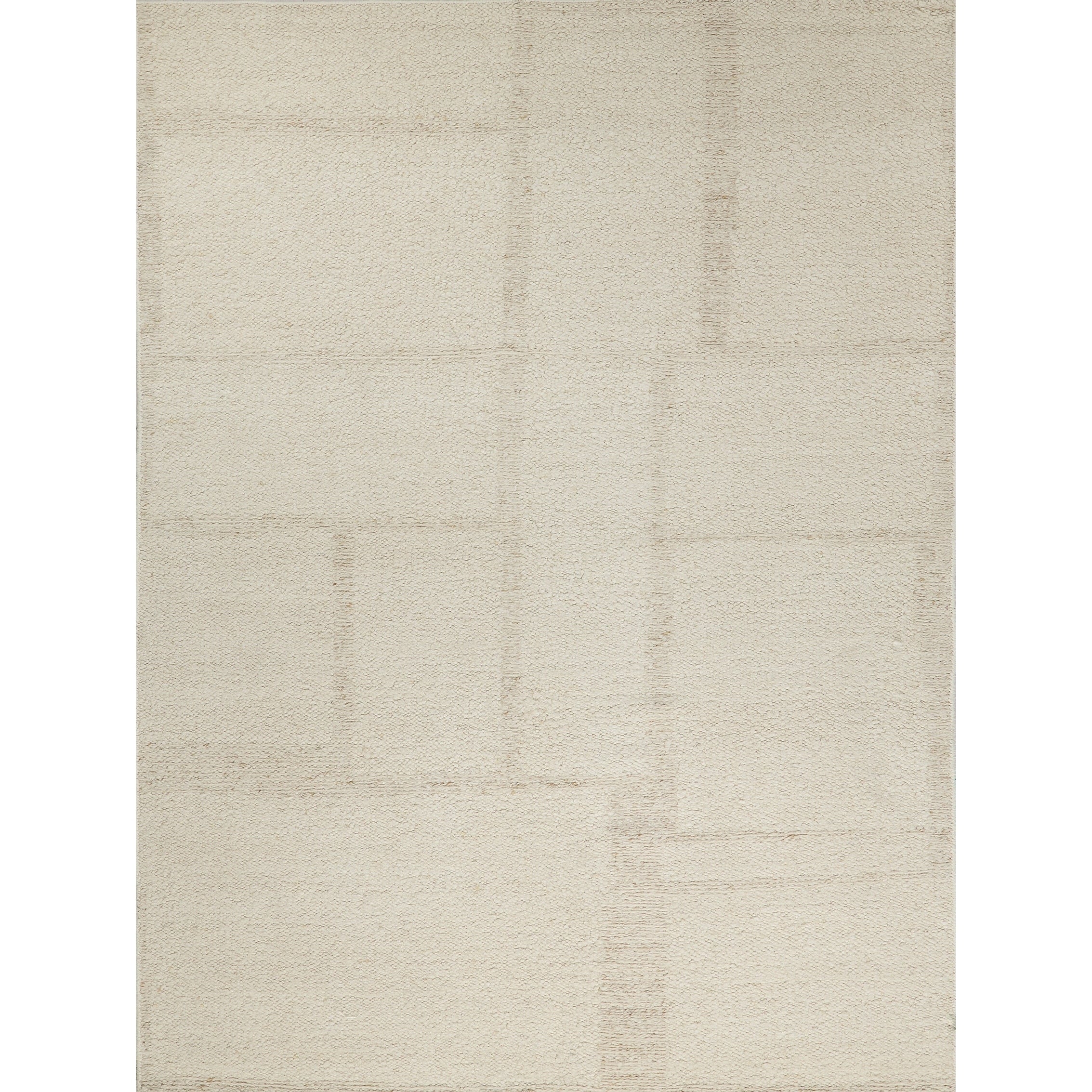 Kokomo Flatweave New Zealand Wool Ivory Area Rug