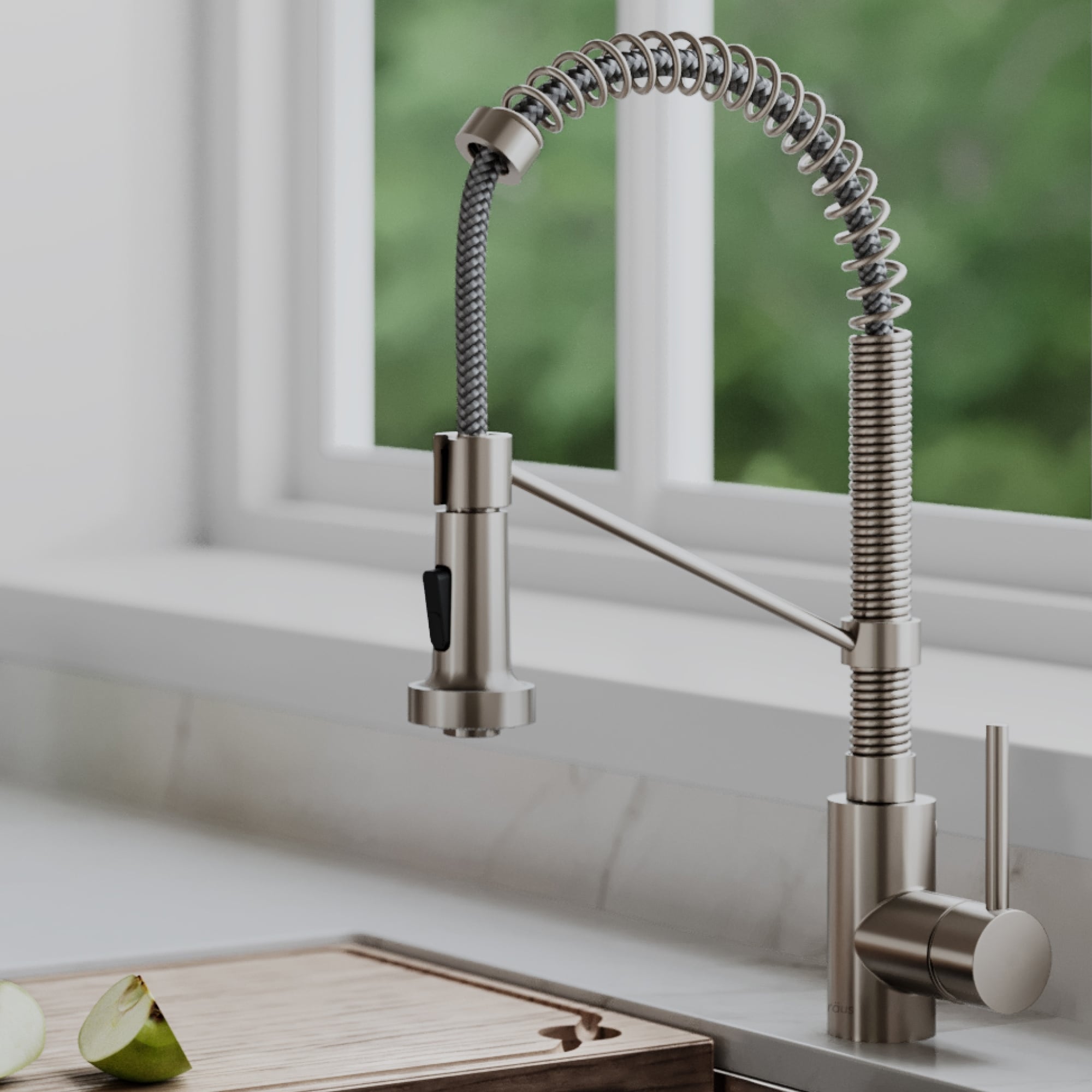 Kraus Kpf 1610 Bolden 2 Function Commercial Pull Down Kitchen Faucet