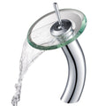 Kraus Kgw 1700 Cl Waterfall Single Hole Vessel Bathroom Faucet