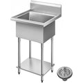 Kraus Khs231 24 Standart Pro 24 Free Standing Single Basin Stainless