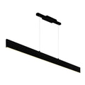 Krista Led Chandelier With Satin Black Finish Satin Black