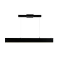 Krista Led Chandelier With Satin Black Finish Satin Black