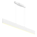 Krista Led Chandelier With Satin White Finish Satin White