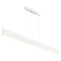 Krista Led Chandelier With Satin White Finish Satin White