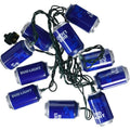 Kurt Adler 10 Light Bud Light Beer Can New Logo Light Set