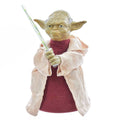 Kurt Adler 12 Battery Operated Star Wars Yoda With Led Light Saber Treetop